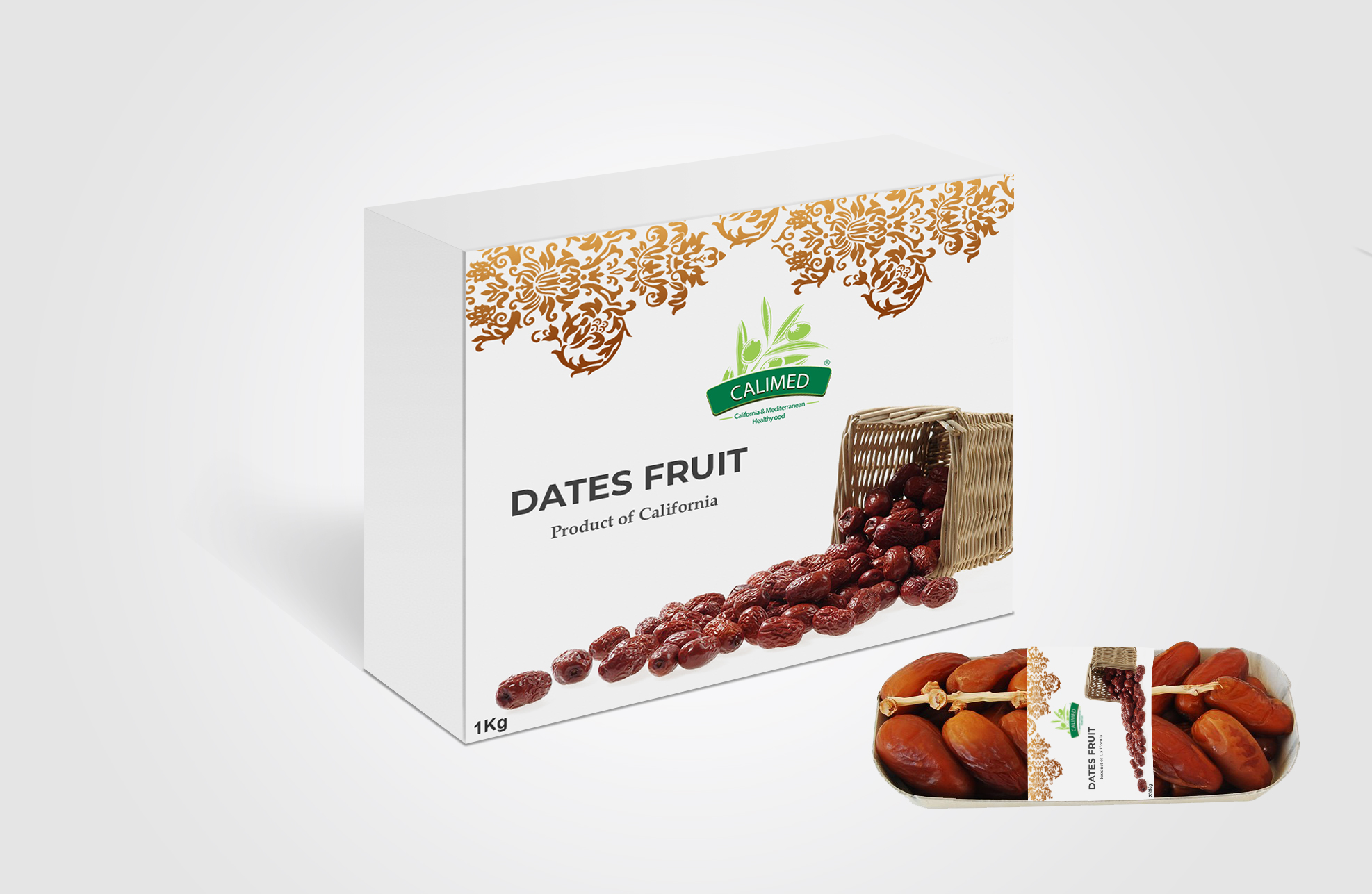 Branched Deglet Noor Dates